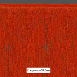FRANJA FINA LISA 99,8cm TANGERINA 10m