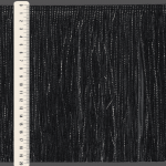 FRANJA ISABEL 19,8cm PRETO/PRATA 10m