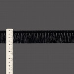 FRANJA LARGA 3,6cm PRETO 10m