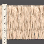 FRANJA LISA 14,8cm PALHA 10m