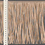FRANJA LISA 19,8cm PALHA 10m