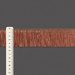 FRANJA LISA 5cm BROWN 10m