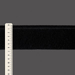 FRANJA LISA 6,5cm PRETO 10m
