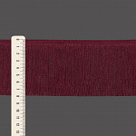 FRANJA LISA 7,9cm MALBEC 10m