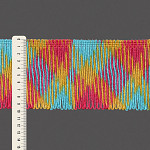 FRANJA LISA 9,8cm ROSA/AMARELO/AZUL 10m