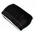 FRANJA LISA GLOW 9,9cm PRETO 10m