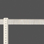 FRANJA LISA MOANA 2,3cm CRU/BRANCO 10m