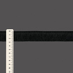 FRANJA LISA MOANA 2,8cm PRETO 10m