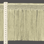 FRANJA MACRAMÊ 17,8cm AMARELO CLARO 10m