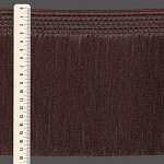 FRANJA MACRAMÊ 17,8cm MARROM 10m