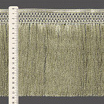 FRANJA MACRAMÊ 17,8cm VERDE ENVELHECIDO 11m