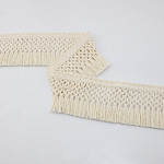 FRANJA MACRAME 7,3cm CRU
