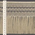 FRANJA MACRAMÊ PALITO 17,4cm AREIA ESCURO 10m