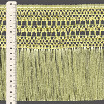 FRANJA MACRAMÊ PALITO 17,6cm AMARELO CLARO 10m