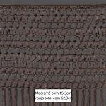 FRANJA MACRAMÊ TESSA X 62,8cm CAFÉ 10m