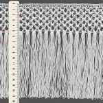FRANJA MACRAME X 17,5cm SEM BENEFICIAMENTO 10m