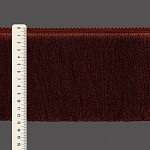 FRANJA MÉDIA LISA 12,8cm MARROM 10m