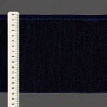 FRANJA MÉDIA LISA 14,8cm AZUL ESCURO 10m	
