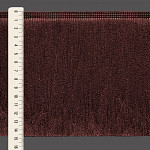 FRANJA MÉDIA LISA 14,8cm MARROM 10m
