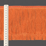FRANJA MÉDIA LISA 14,8cm TANGERINA CLARO 10m