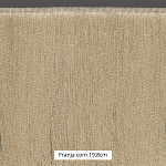 FRANJA MÉDIA LISA 19,8cm AREIA ESCURO 10m