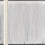 FRANJA MÉDIA LISA 19,8cm BRANCO/CHAMPAGNE 10m