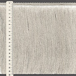 FRANJA MÉDIA LISA 19,8cm PÉROLA 10m