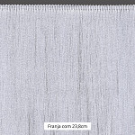 FRANJA MÉDIA LISA 23,8cm BRANCO 10m