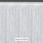 FRANJA MÉDIA LISA 24,8cm SEM BENEFICIAMENTO 10m