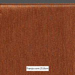 FRANJA MÉDIA LISA 25,8cm BEGE 10m