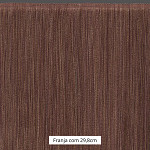 FRANJA MÉDIA LISA 29,8cm CAMURÇA MÉDIO/CASTOR/MARROM/CHOCOLATE/MARROM CAMURÇA/ÉBANO 10m