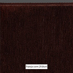 FRANJA MÉDIA LISA 29,8cm MARROM 10m