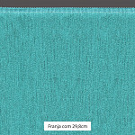 FRANJA MEDIA LISA 29,8cm VERDE PASTEL 10m