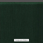 FRANJA MEDIA LISA 30cm VERDE ESCURO 10m