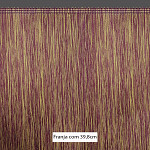 FRANJA MÉDIA LISA 39,8cm MALBEC/RAPOSA/MOSTARDA CLARO 10m