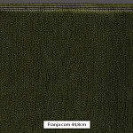 FRANJA MÉDIA LISA 44,8cm VERDE MUSGO 10m