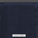 FRANJA MÉDIA LISA 49,8cm AZUL MARINHO 10m
