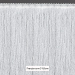 FRANJA MÉDIA LISA 51,8cm SEM BENEFICIAMENTO 10m