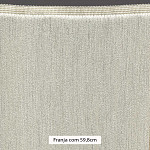 FRANJA MÉDIA LISA 59,8cm CHAMPAGNE 10m	