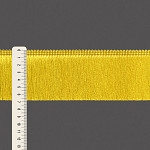 FRANJA MÉDIA LISA 6,8cm AMARELO 10m
