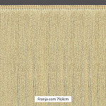 FRANJA MÉDIA LISA 79,8cm AMARELO CLARO 10m