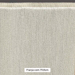 FRANJA MÉDIA LISA 79,8cm CHAMPAGNE 10m