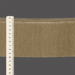 FRANJA MÉDIA LISA 9,8cm KAKI 10m