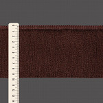 FRANJA MÉDIA LISA 9,8cm MARROM 10m