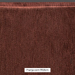 FRANJA MEDIA LISA 99,8cm MARROM 10m