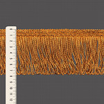 FRANJA ONDULADA 7,8cm MARROM 10m