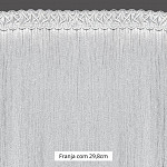 FRANJA ONDULADA MARCHESA 29,8cm SEM BENEFICIAMENTO 10m