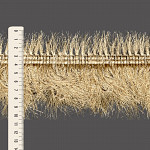 FRANJA PELUCIADA 10,5cm AREIA ESCURO 10m