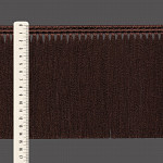 FRANJA PINGENTE 14,7cm MARROM 10m