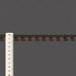 FRANJA PINGENTE 1,6cm MARROM 50m